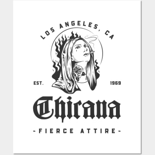 Chicana Fierce Attire Posters and Art